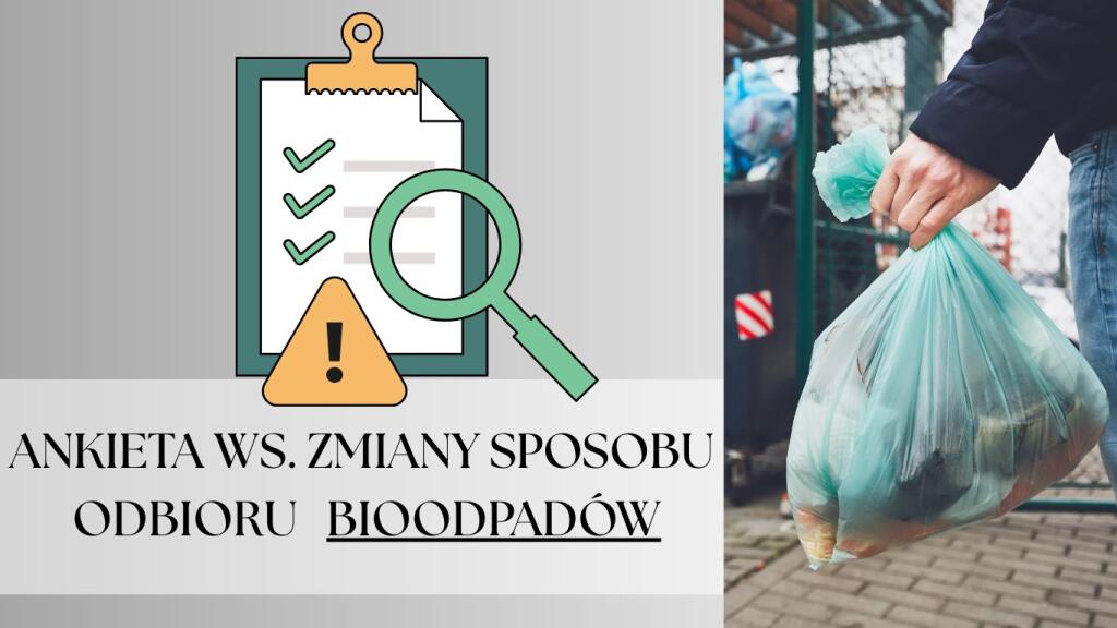 Ankieta dotycząca odbioru bioodpadów – termin przedłużony do 31.03.2026 r.